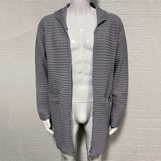 Abrigo Cuello Alto Manga Larga Color Sólido para Otoño e Invierno - Image 12
