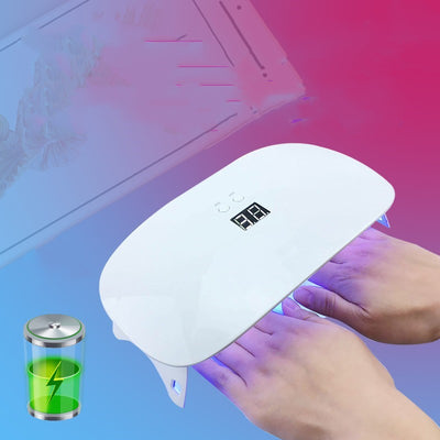 Lámpara UV LED Portátil 24W Recargable para Uñas