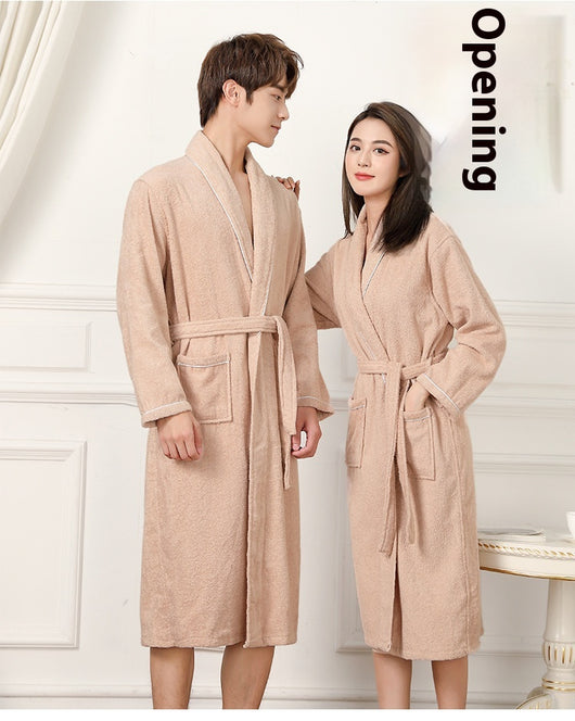 Bata de Toalla Absorbente Unisex - Pijama Cómodo para Hombre y Mujer - Image 32