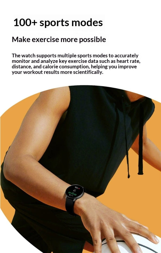 Pulsera Deportiva Inteligente con Pantalla Táctil - Monitor de Frecuencia Cardíaca y Podómetro - Image 27