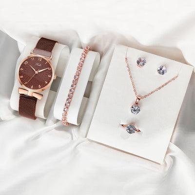 Juego Completo de Reloj de Cuarzo con Accesorios para Regalo - Image 11