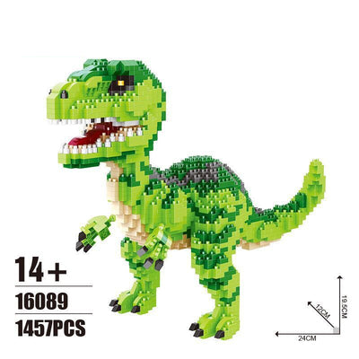 Rompecabezas de Diamante de Partículas Pequeñas Dinosaurio - Juego de Bloques de Construcción DIY - Image 6