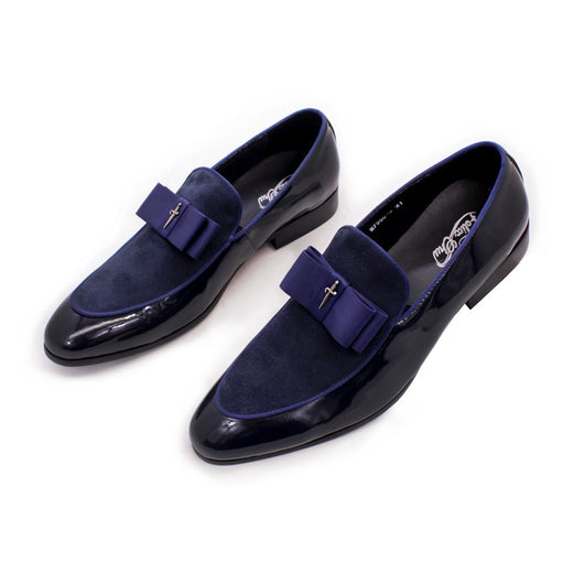 Zapatos de Cuero Mixto para Hombre - Acabado Mate y Brillante - Image 7