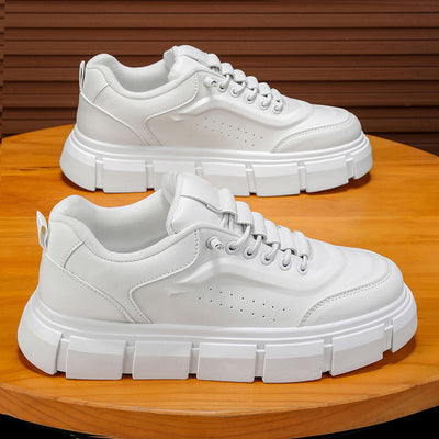 Zapatos Casuales Hombre Microfibra Suela Gruesa Versátiles - Image 12