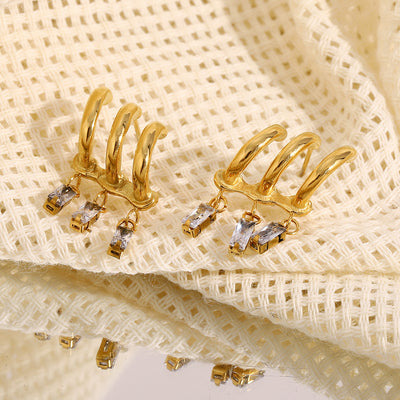 Aretes de Diseño Único y Estilo Exagerado para Moda Ins - Image 4