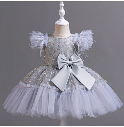 Vestido de Fiesta Infantil con Falda Tul Flores - Colección Verano - Image 25