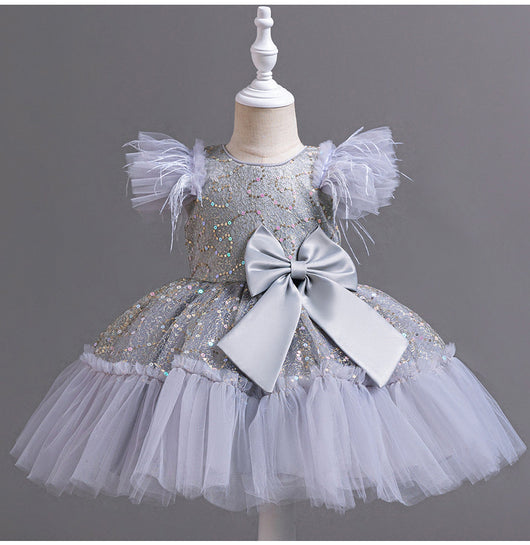Vestido de Fiesta Infantil con Falda Tul Flores - Colección Verano - Image 25