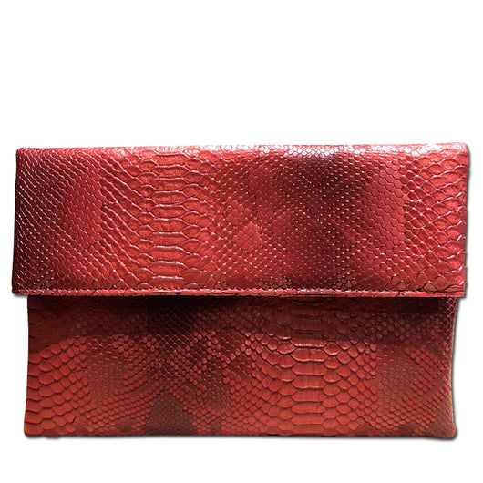Cartera de Mano Estampado Serpiente Multiuso Gran Capacidad - Image 13