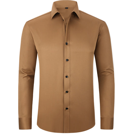 Camisa Ejecutiva Elástica Sin Planchado Antiarrugas Hombre - Image 28