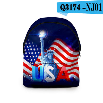 Mochila Oxford con Impresión 3D Digital - Diseño Casual Moderno - Image 15