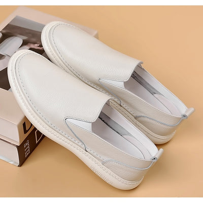 Zapatos Casuales de Cuero Genuino para Hombre - Primera Capa - Image 22