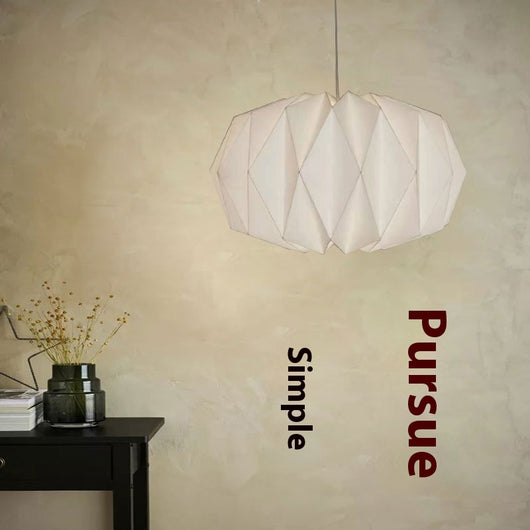 Lámpara Colgante Origami Plegable de Diseño Minimalista - Image 15