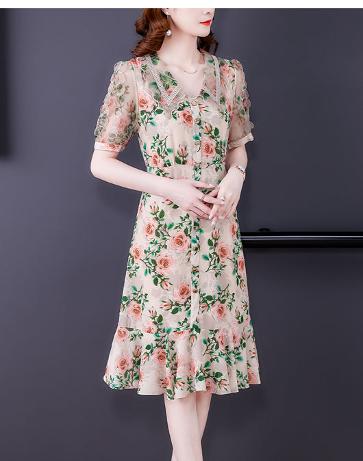 Falda Elegante Efecto Adelgazante con Estilo Occidental - Image 8