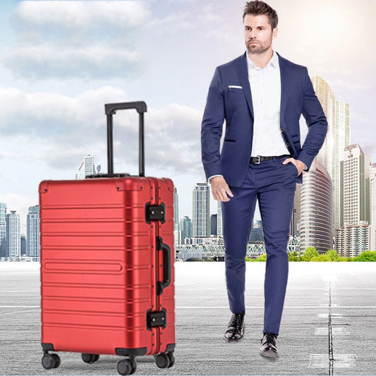 Maleta Trolley de Aluminio y Magnesio con Ruedas Giratorias