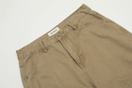 Pantalones Cargo Hombre Bolsillos Amplios Corte Recto con Cierre - Image 16