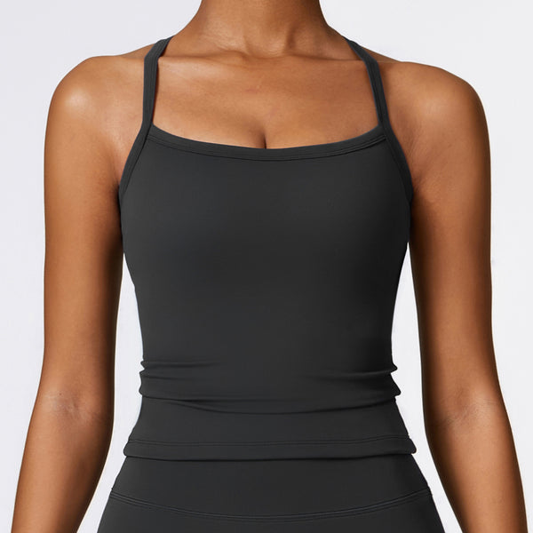 Top Deportivo Corrector de Postura de Secado Rápido para Yoga y Fitness