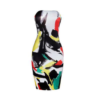 Vestido Strapless Ajustado para Fiesta Nocturna - Image 5