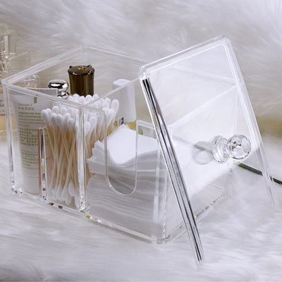 Organizador de cosméticos Yajule - Caja de almacenamiento acrílica transparente para maquillaje - Image 6