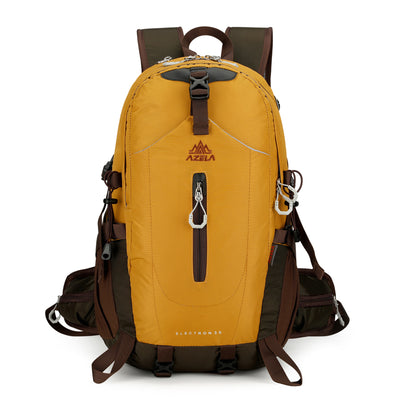 Mochila de Trekking AZELA Electron 40L - Blanco y Azul Marino para Senderismo y Viajes - Image 15