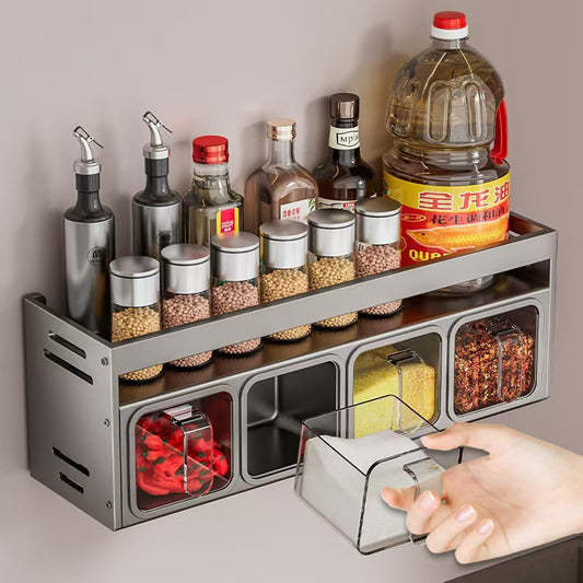Organizador de Especias para Cocina - Estante de Almacenamiento Moderno - Image 2
