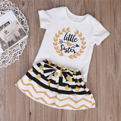 Conjunto de Falda y Blusa de Algodón con Estampado de Lunares - Image 9