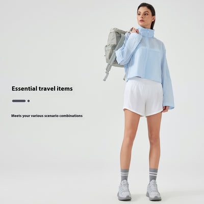 Chaqueta Deportiva Impermeable Ultraligera con Capucha - Image 3