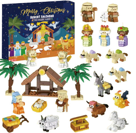 Bloques de Construcción Árbol de Navidad en Caja Sorpresa