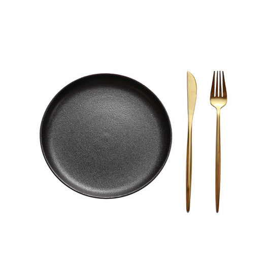 Plato Llano Redondo para Carnes - Diseño Occidental Moderno - Image 9