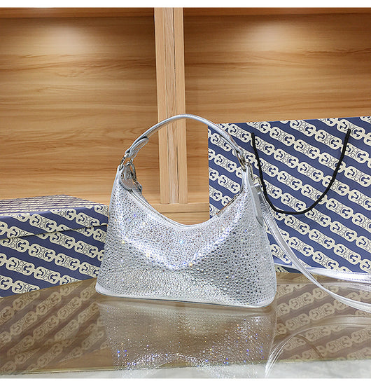 Bolso de Noche Elegante con Strass - Cartera de Gran Capacidad para Mujer - Image 21