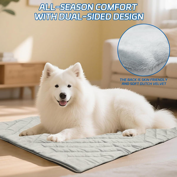 Colchoneta Refrigerante Portátil para Mascotas - Lavable a Máquina