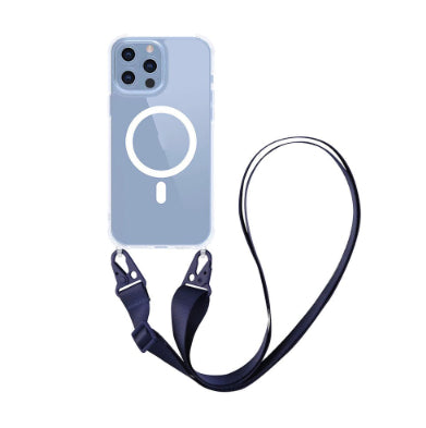 Funda Transparente con Cordón Magnético Desmontable para Celular - Image 6