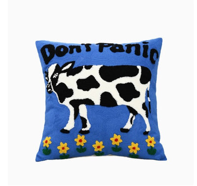 Cojín Decorativo Nórdico con Bordado de Animales para Sofá - Image 11
