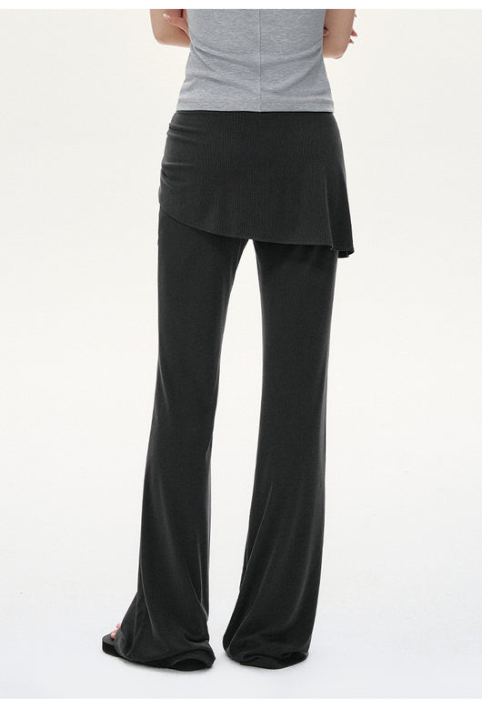 Pantalones Casuales Tejidos con Detalles de Encaje y Cordones - Image 13