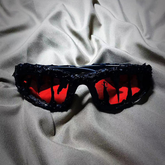 Gafas de Sol Vanguardistas Artesanales en Resina Epoxi Unisex - Image 2