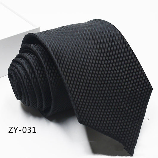 Corbata Clásica Rayada 1200D para Hombre - Elegancia Profesional - Image 79