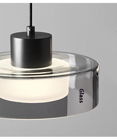 Lámpara de Techo Dormitorio Cobre Moderno Minimalista con Cristal - Image 11