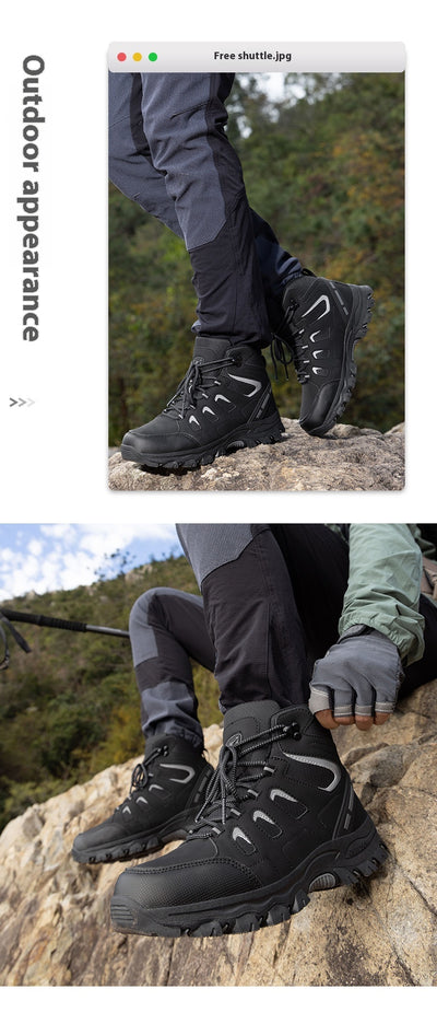 Botas de Montaña Impermeables Transpirables Antideslizantes para Parejas - Image 19