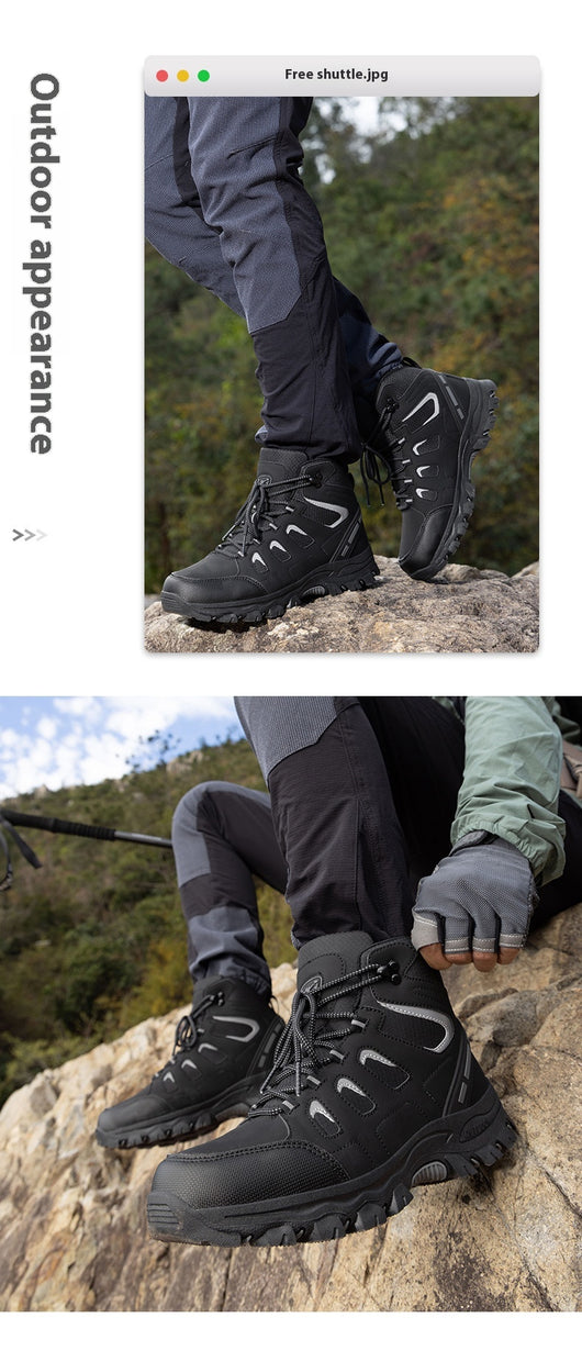Botas de Montaña Impermeables Transpirables Antideslizantes para Parejas - Image 19