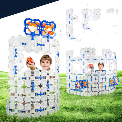 Tablero de Construcción con Bloques para Juego Exterior - Image 12