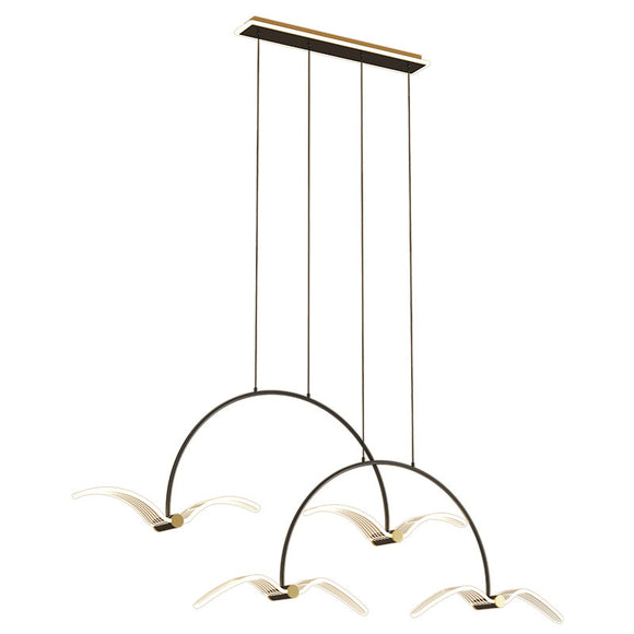 Lámpara Colgante LED Gaviota Minimalista para Dormitorio