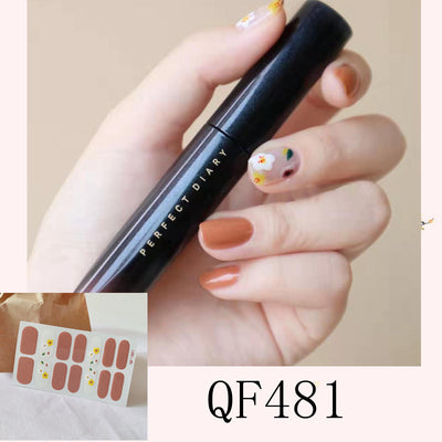Stickers de Uñas 3D con Diamantes - 14 Diseños Impermeables para Embarazadas - Image 19