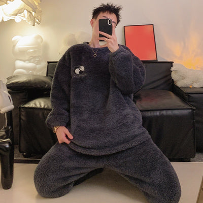 Pijama Térmico de Franela para Hombre - Conjunto Invierno Cálido y Confortable - Image 3