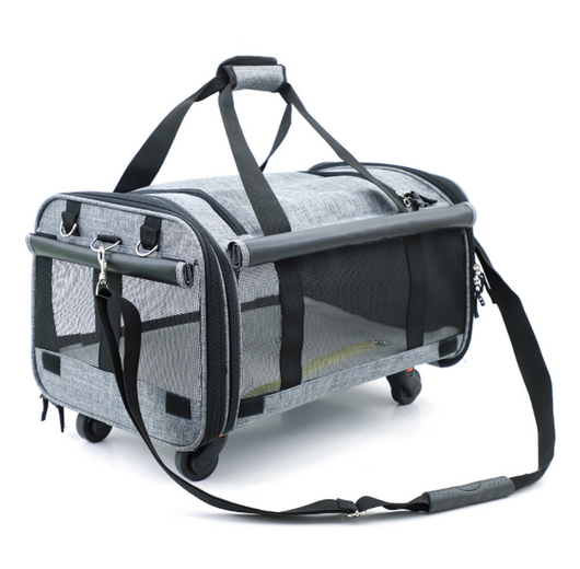 Bolsa de Transporte Plegable con Ruedas para Gatos - Image 7