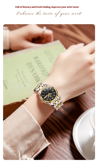Reloj de Cuarzo para Mujer con Números Romanos Resistente al Agua - Image 15