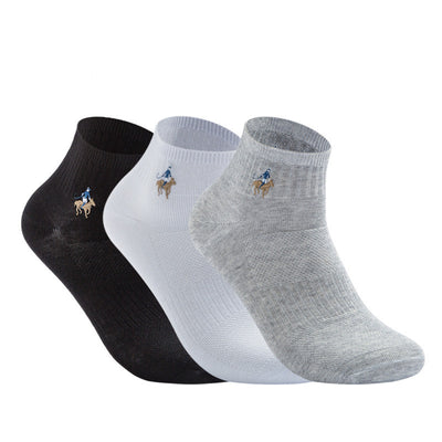 Calcetines Náuticos de Algodón Transpirable con Doble Aguja - Image 12