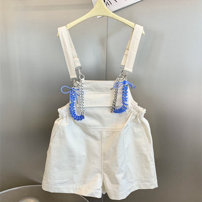 Shorts Cargo Mujer con Bolsillos Laterales y Tiro Alto - Image 5