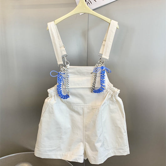 Shorts Cargo Mujer con Bolsillos Laterales y Tiro Alto - Image 5