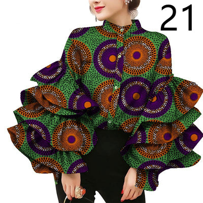 Camiseta Estampada con Volantes para Mujer - Ideal para Diario - Image 25