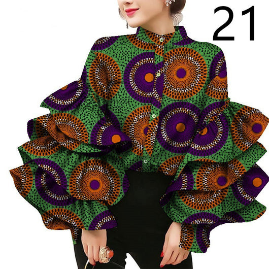 Camiseta Estampada con Volantes para Mujer - Ideal para Diario - Image 25