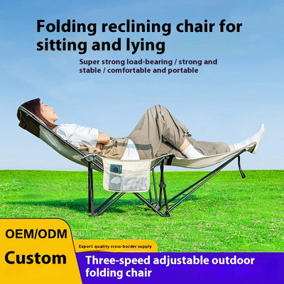 Silla de Camping Plegable Elevada - Cómoda y Portátil